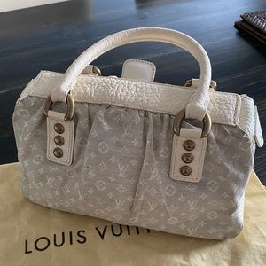 Louis Vuitton Mini Lin Trapeze GM Grey *Authentic*